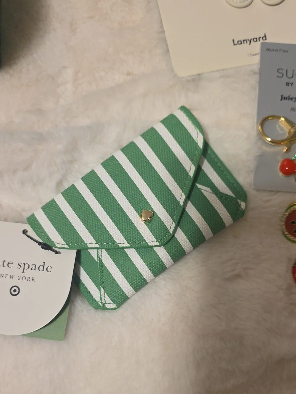 Kate Spade Bag Wallet Charm Bundle Nwt